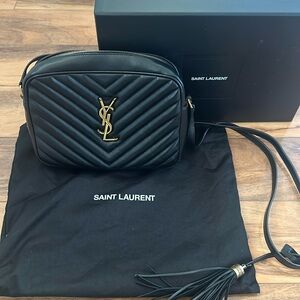 Authentic Saint Laurent Quilted Leather bag. Used only a few times.